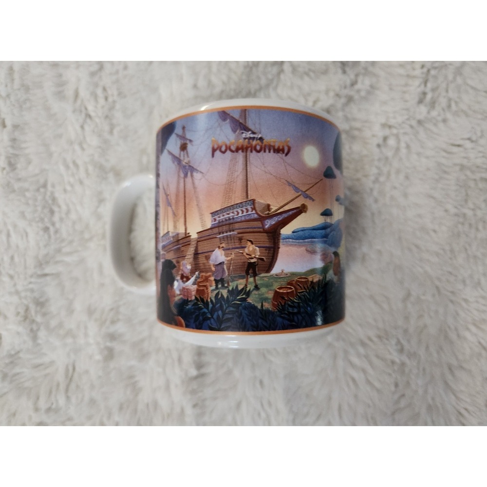 Walt Disney‎ World Parks Pocahontas Coffee Mug Cup Exclusive Disneyland Vintage